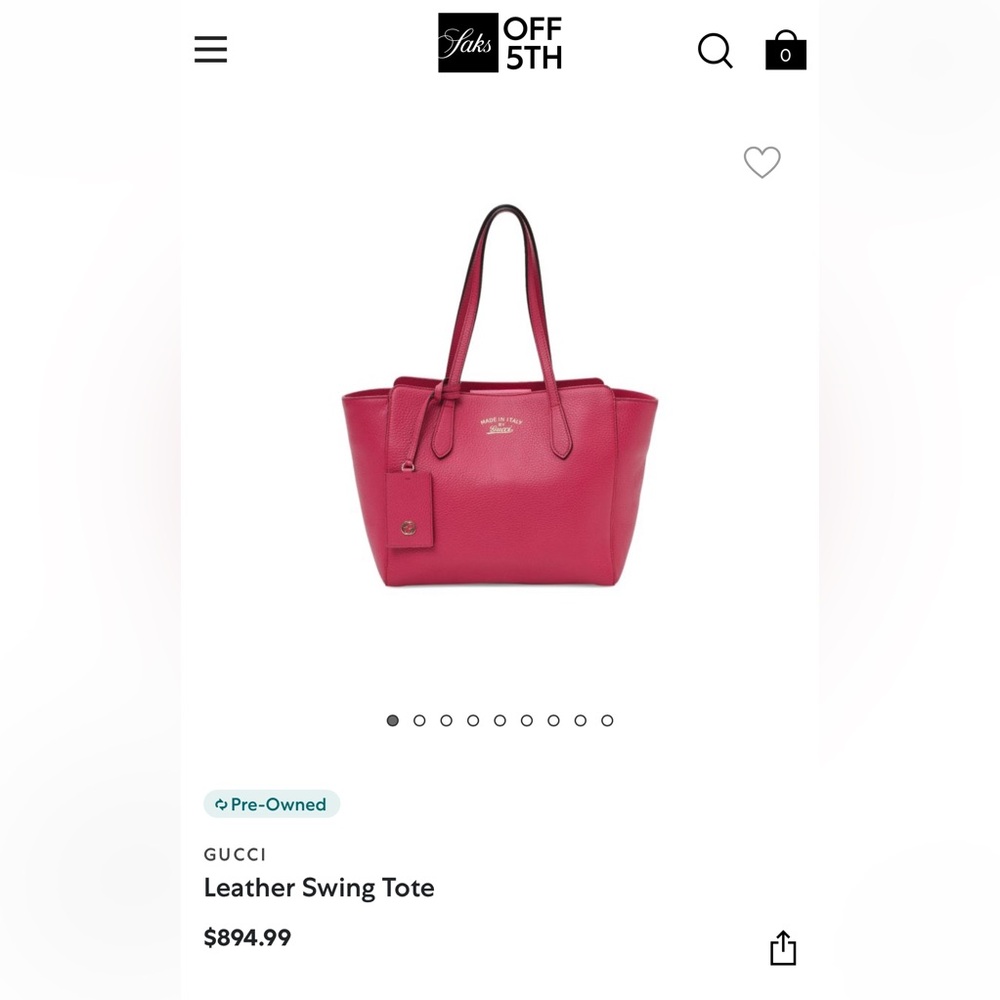 GUCCI Interlocking G Swing Tote - Picture 14 of 14